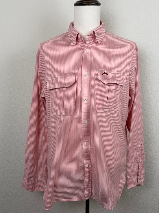 Simms Other - SIMMS men’s long sleeve button down fishing shirt  | XL Orange